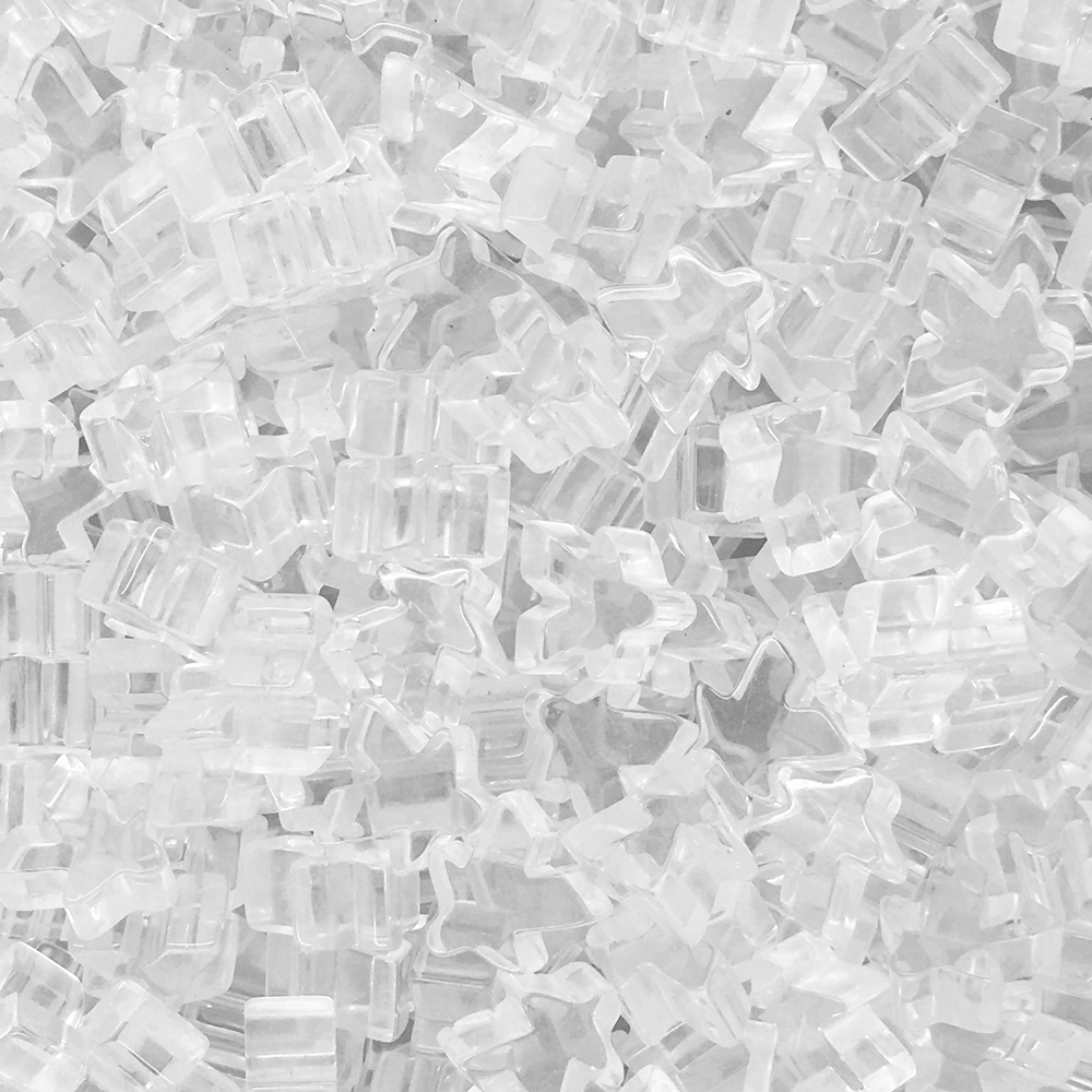 "White" (Translucent) Acrylic Mini Meeple