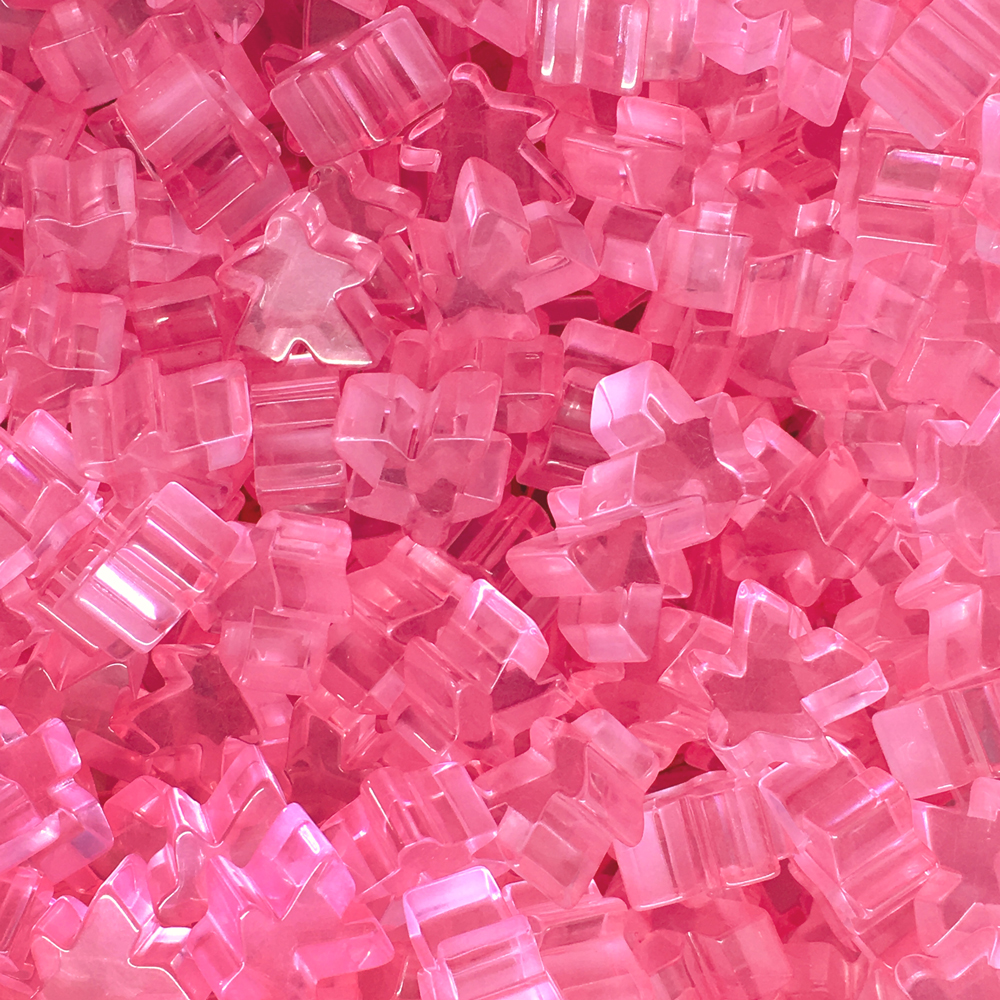 "Pink" (Translucent) Acrylic Meeple