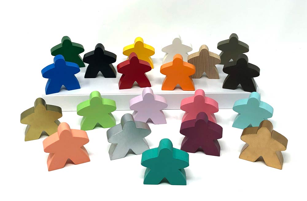 2" Meeple - Choose your color